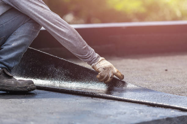 Professional Emergency Waterproofing technician working in North Webster, IN